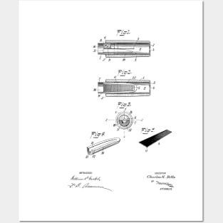 Duck Call Vintage Patent Hand Drawing Posters and Art